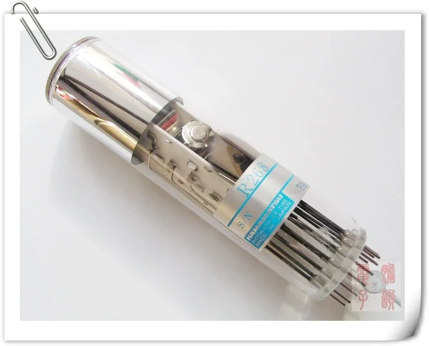 R268 end window Hamamatsu photomultiplier tube