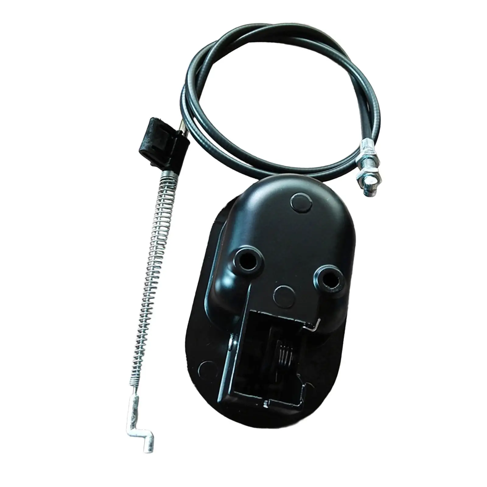Heavy Duty Recliner Release Handle Black Metal Sofa Chair Lever with Long Cable Universal Furniture Parts for Home Recliners