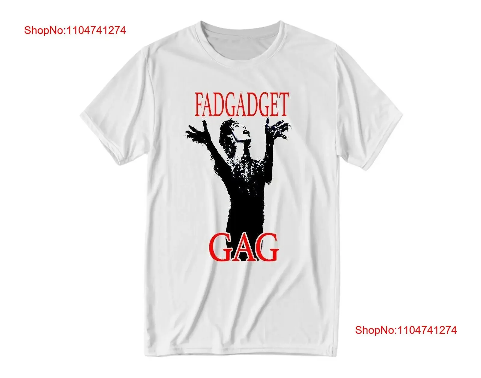 تي شيرت Fad Gadget Gag تي شيرت عتيق مغسول كاجوال أوم ممتد ملابس عصرية ناعمة مصممة ملابس خروج أنيقة قابلة للتنفس