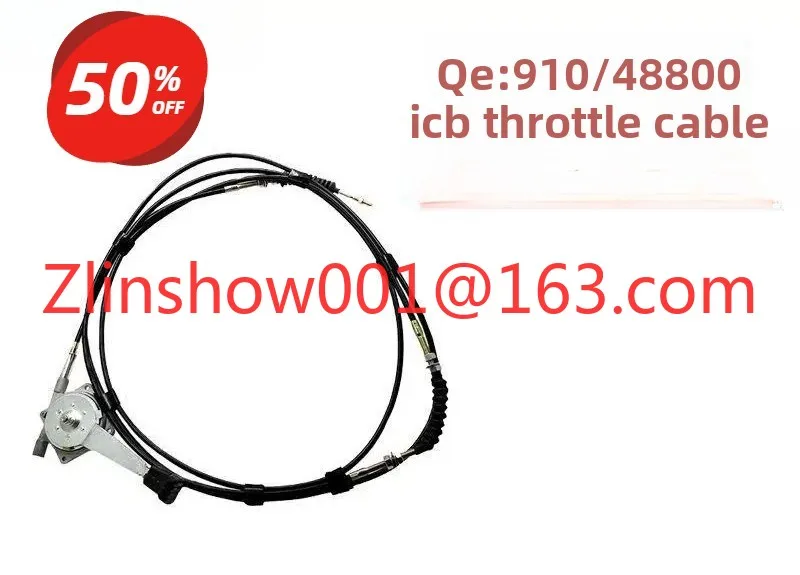 Applicable to JCB3CX loader pull wire flameout wire hand cable 910-48800910/48800