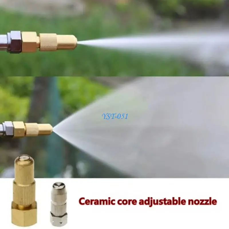 E15A High Pressure Direct Sprays Nozzle for Crop Watering Easy Installation