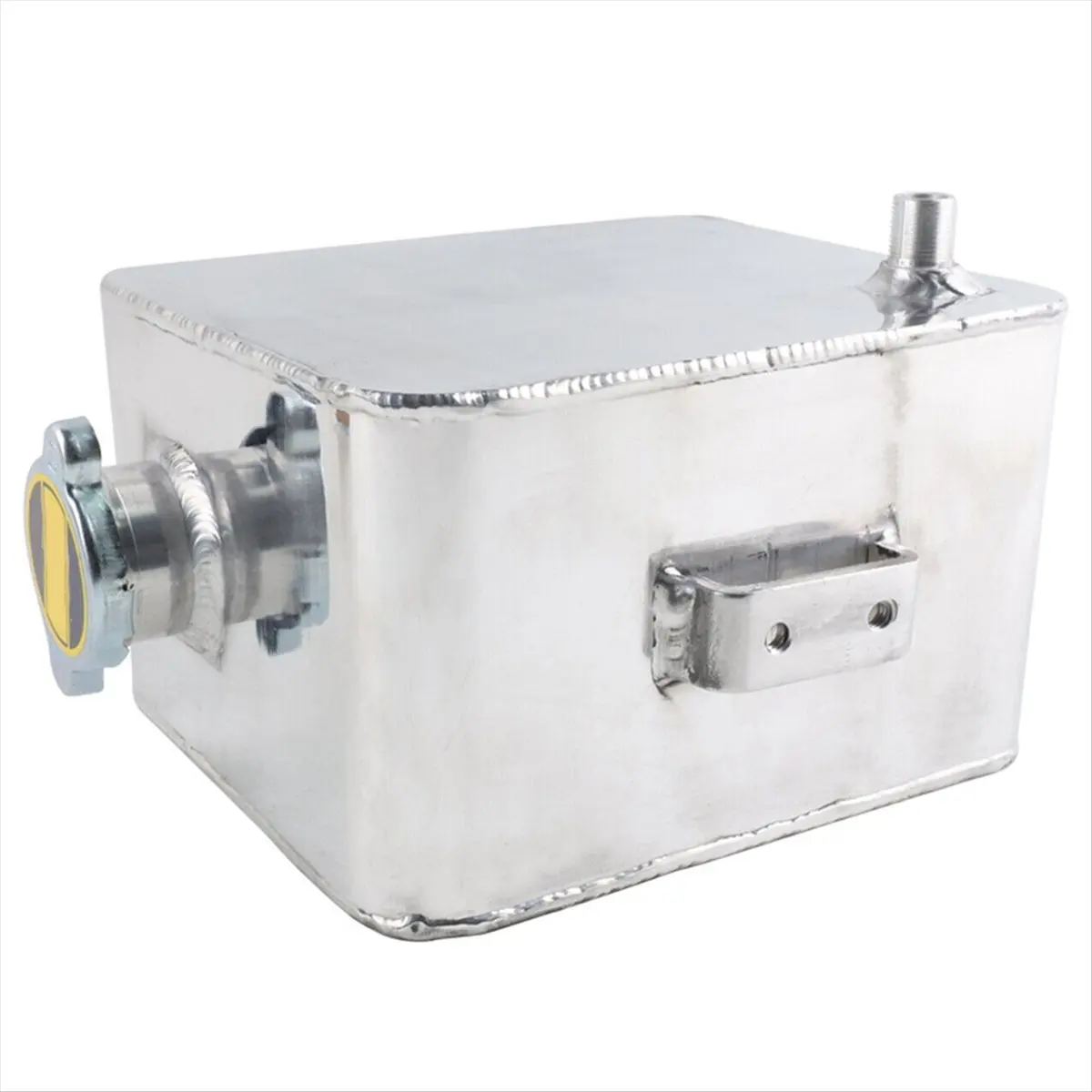 compatible-car-modification-permeable-bubble-pot-aluminum-25l-coolant-radiator-water-tank-overflow-expansion-tank-silver