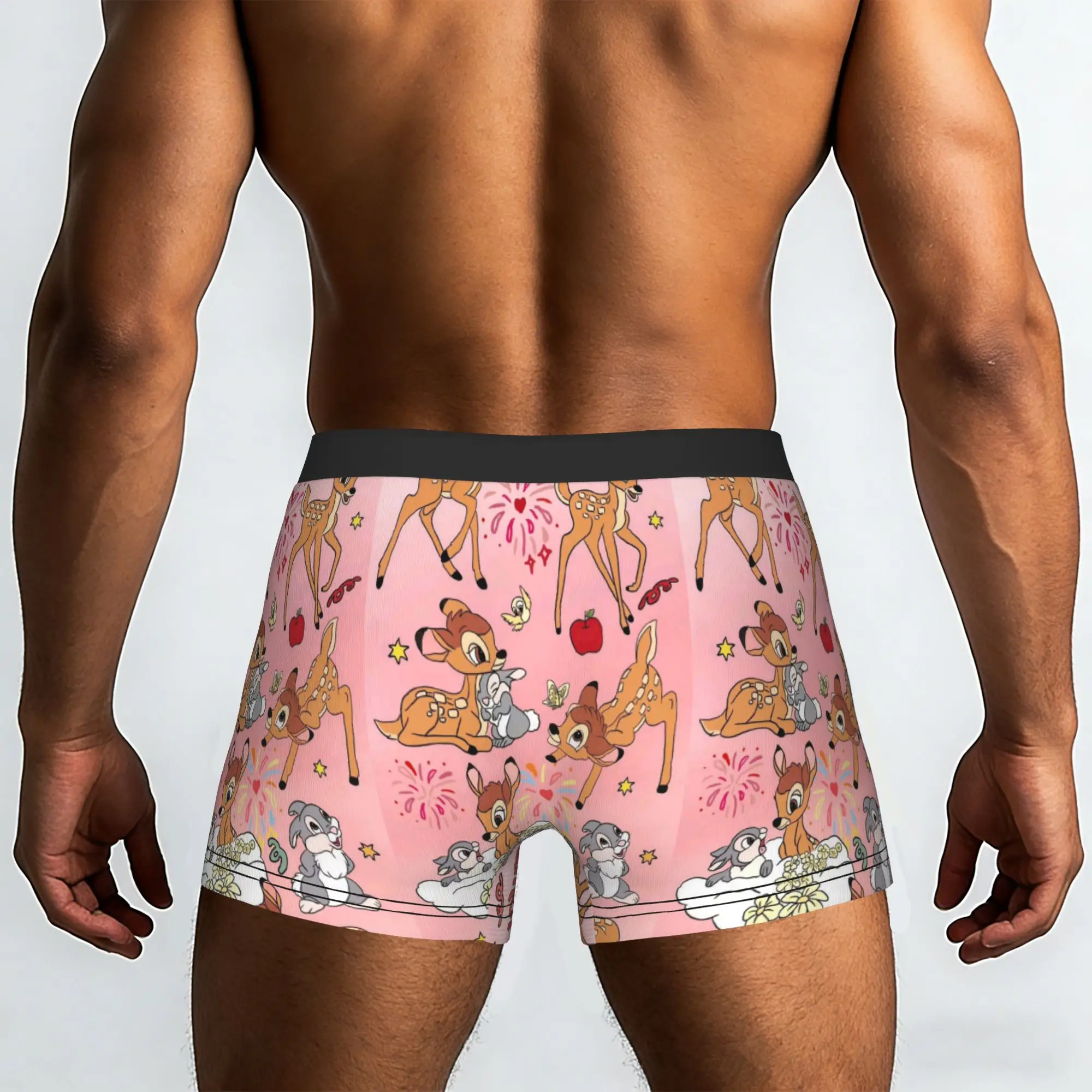 Custom Cool B-Bambies Anime Boxers Shorts Panties Men's Underpants Comfortable  Briefs Underwear