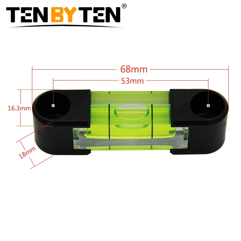 1pcs Square Magnetic Precision Mini Spirit Level Bubble Bullseye Scope Bubble Level Nivel Burbuja Inclinometer Measuring Kit