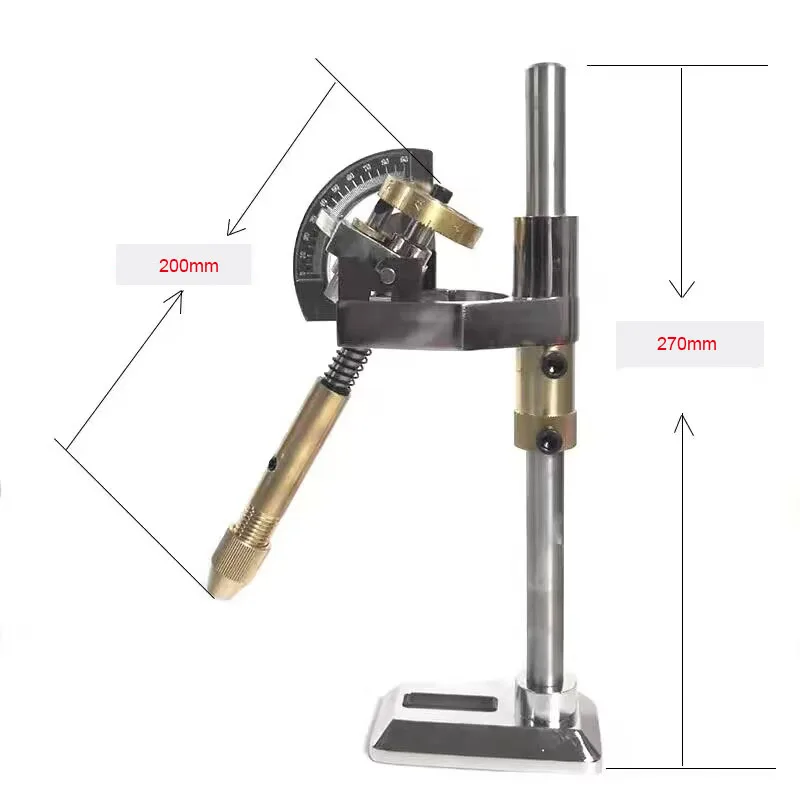 

Jade Grinding Polished Faceted Manipulator Gem Faceting Machine Jewel Angle Polisher Fork Wheels Handle 96