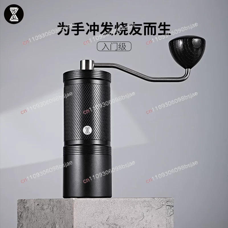 Hand Grinder Small Fuji Flat Knife Bean Grinder Hand Brewing Coffee Grinder Single Product Manual