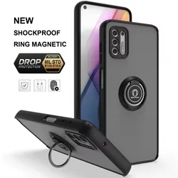 Magnetic Ring Holder Case for Huawei Mate 20 30 40 50 Pro Lite P20 P30 P40 P60 P70 Pro Lite Shockproof Matte Clear Cover