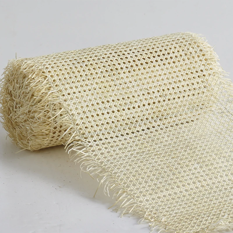 Natural Indonesian Rattan Roll Cane Webbing Wicker Weaving Repair Material for Decorate Furniture Chair Table Cabinet Cupboard