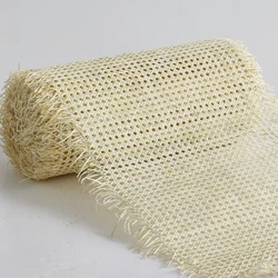 Natural indonésio Rattan Roll Cane Webbing, Tecelagem de vime, Material de reparo para decorar móveis, cadeira, mesa, armário, armário