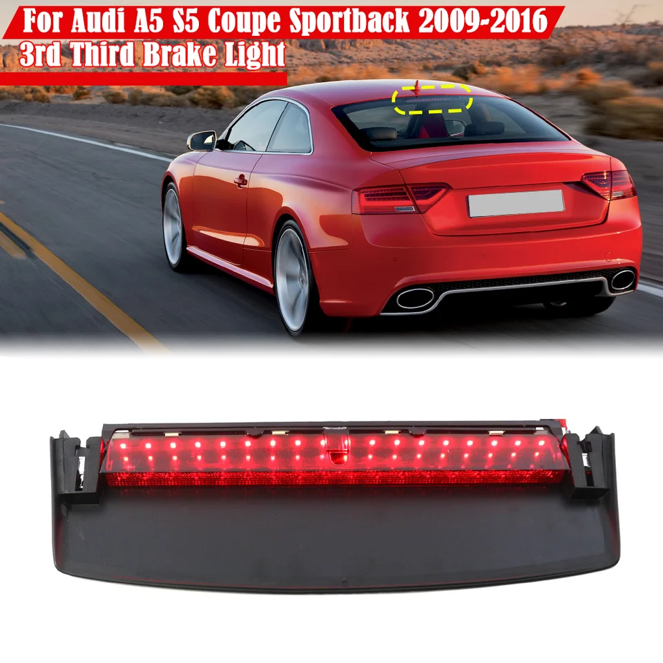 Troisième feu stop 8K5945097 pour Audi A4 4 S4 B8 2009-2015