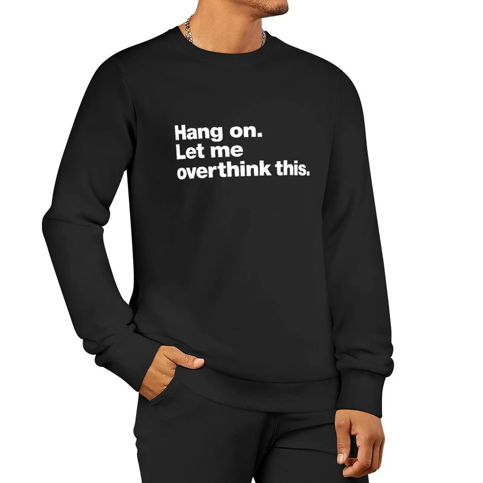 

Hang on. Let me overthink this. Sweatshirt tracksuit men men's autumn clothes autumn clothes sweatshirt male