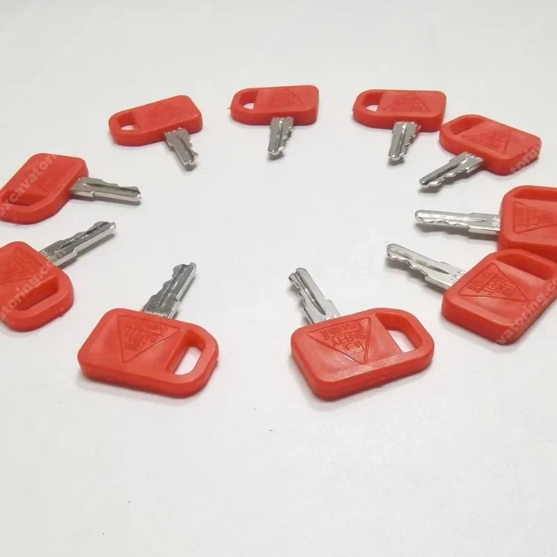 for H800/JGG/JDH/JDS excavator accessories ignition key5pcs