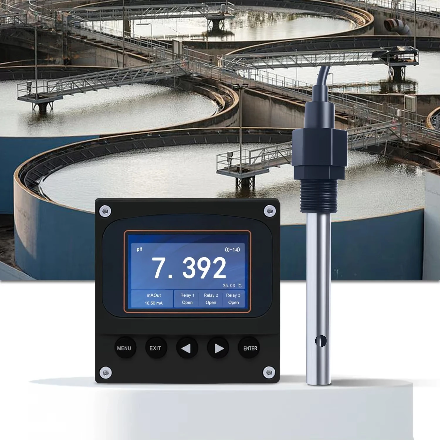 Wholesale Online Industrial Conductivity Salinity EC Tds Sensor Meter RS485 for Water Treatment ACS-100