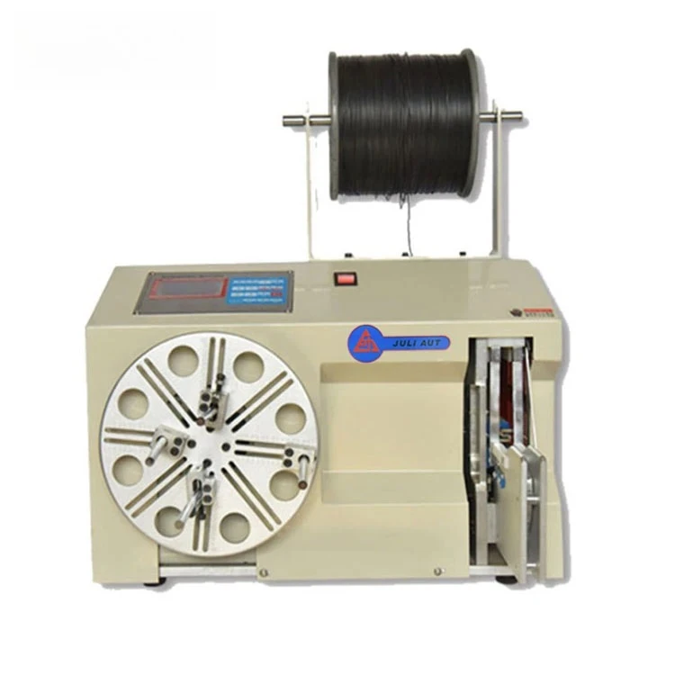 

Semi-Automatic Data Line Power Wire Winding Binding Machine Automatic Winding Equipment For Cable Manufacturing
