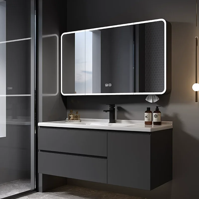 Paper Luxury Cupboard Modern Space Saver Partitions Display Toilet Organizer Bathroom Cabinet Storage Gabinete Hotel Furniture