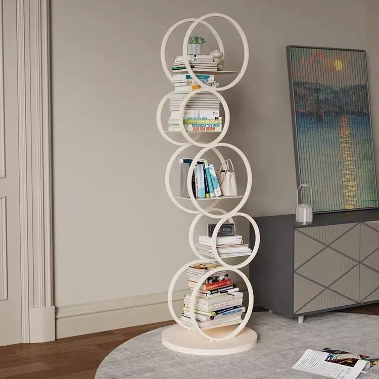 

Простые полки от пола до потолка, встроенный книжный шкаф в гостиной, угловая книжная полка с пузырьками, съемное хранилище, настенная полка