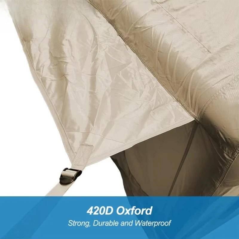 Inflatable camping tent outdoor camping air canvas hut tent 2-4 people