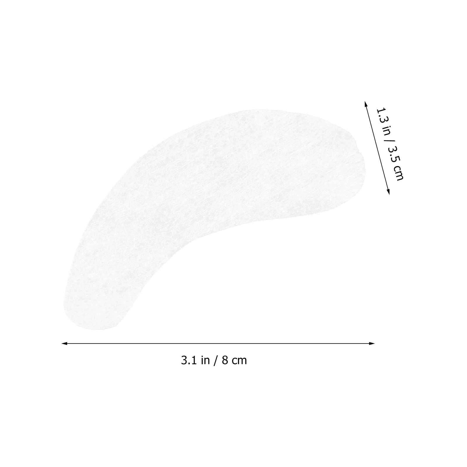 1500 قطعة وسادة قطنية تحت العين لصالون الوشم تحت العين استخدام منصات ماصة مقاومة للماء لاش تمديد لوازم التجميل #4