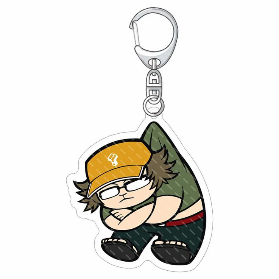 Acryl Steins Gate Okabe Fun Schlüsselanhänger Spielbezogene Produkte Schlüsselanhänger Schmuck Freunde Fans Geschenktüte Charms Souvenir Anhänger – Detail 4