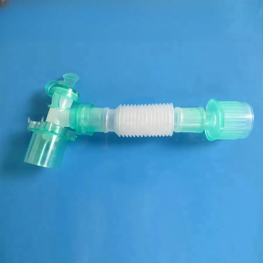 Medical Catheter Mount with Standard Connectors Corrugated/ Expandable/ Smoothbore