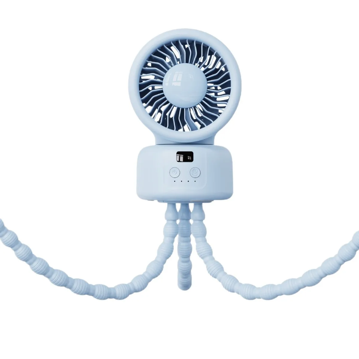 Stroller fan can shake the head, small fan, octopus fan, desktop fan, removable