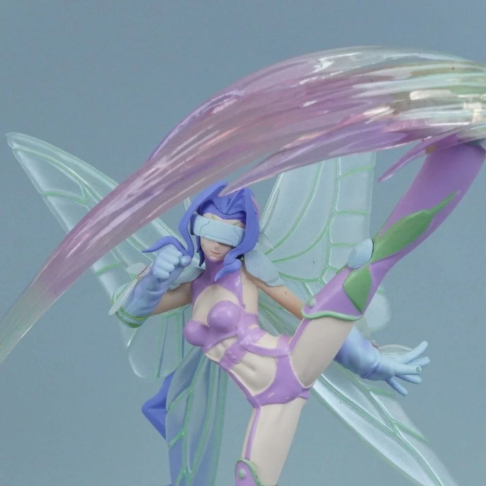 애니메이션 디지몬 어드벤처 페어리몬 PVC 액션 피규어 소장 모델 인형 장난감 21CM