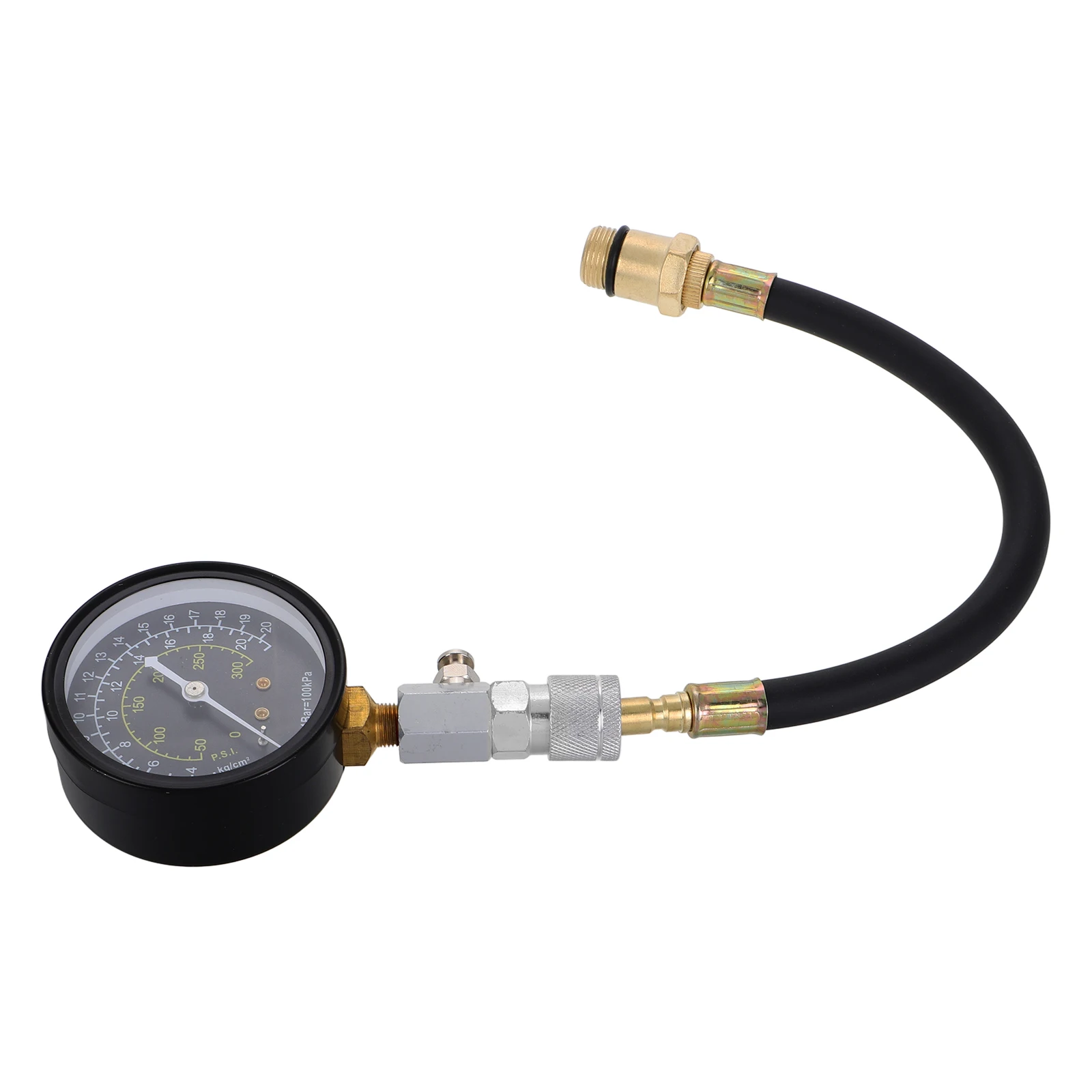

Engine Compression Tester Tool Kit Gauge Pressure Adapter Rubber Leakdown High Precision Automotive Diagnostic Fuel Pressure