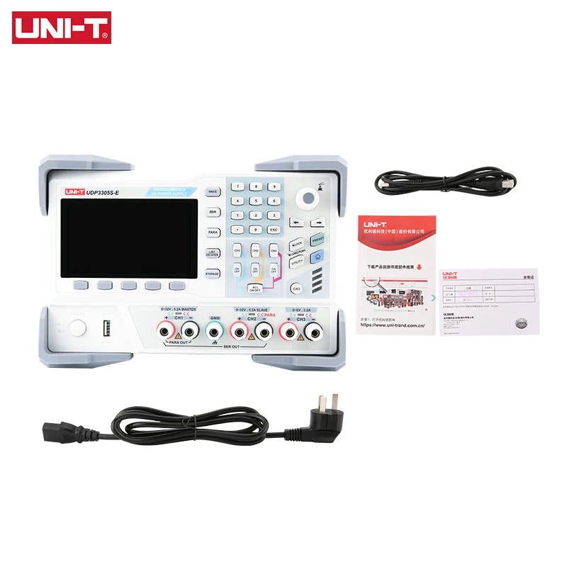 UNI-T UDP3305S-E UDP3305S Programmable Adjustable DC Power Supply Laboratory 30V 5A Voltage Regulator 4 Channels High Precision