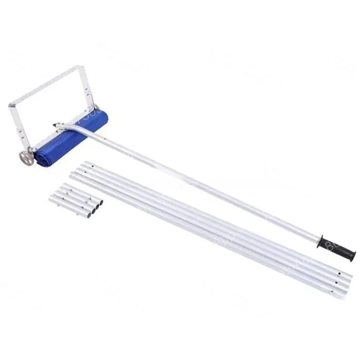 6.1 Meters  Scraping Light with Wheels Roof  Rake Oxford Cloth Adjustable Handle Roof Snow Removal