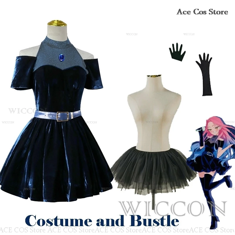 Anime ALIEN STAGE Mizi sukienka cosplay kostium IDOL ubrania na występy Halloween kobiety suknia wieczorowa kostium strój na imprezę