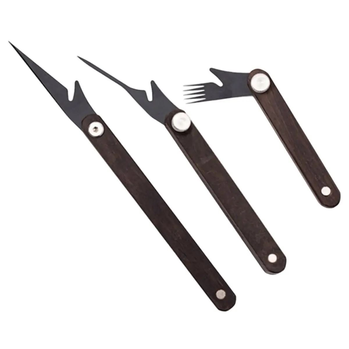 Folding Pottery Carving Tools for Cutting Mud/Punching/Tissue Carving Ceramic Sculpting equipments Wood+Steel