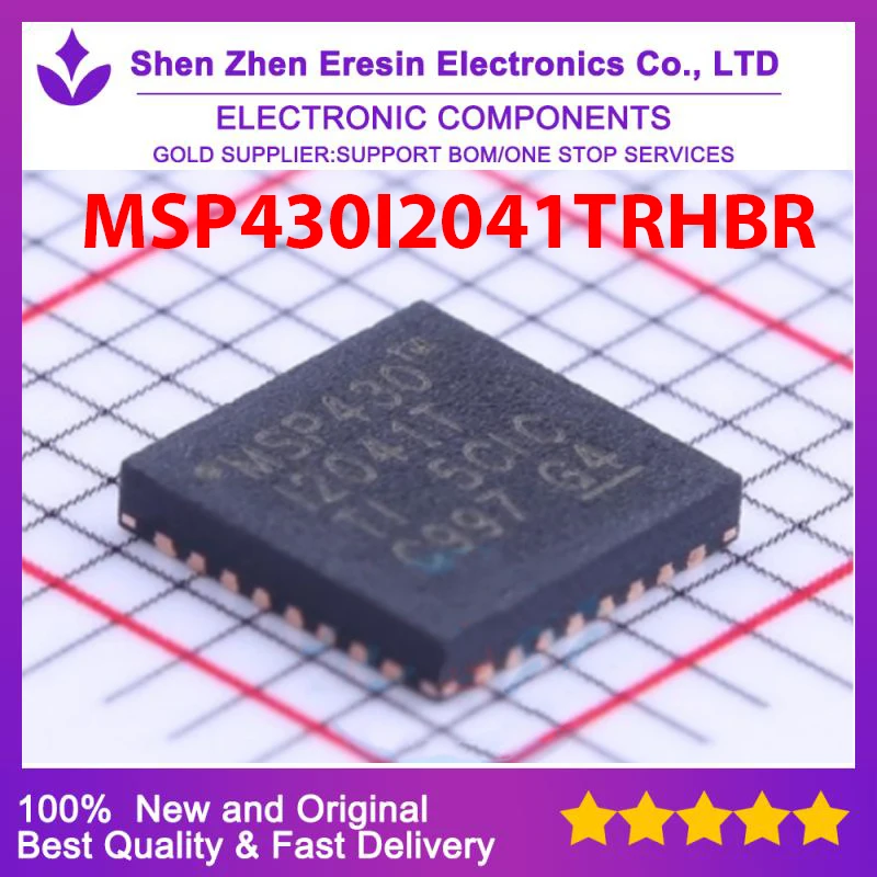 Free shipping  1PCS/LOT   MSP430I2041TRHBR  QFN    New and original