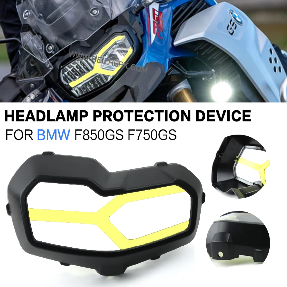 

New Headlight Guard Grille Grill Cover Protector Fit For BMW F850GS F750GS F 850GS F850 GS ADV Adventure 2018-2024 Motorcycle