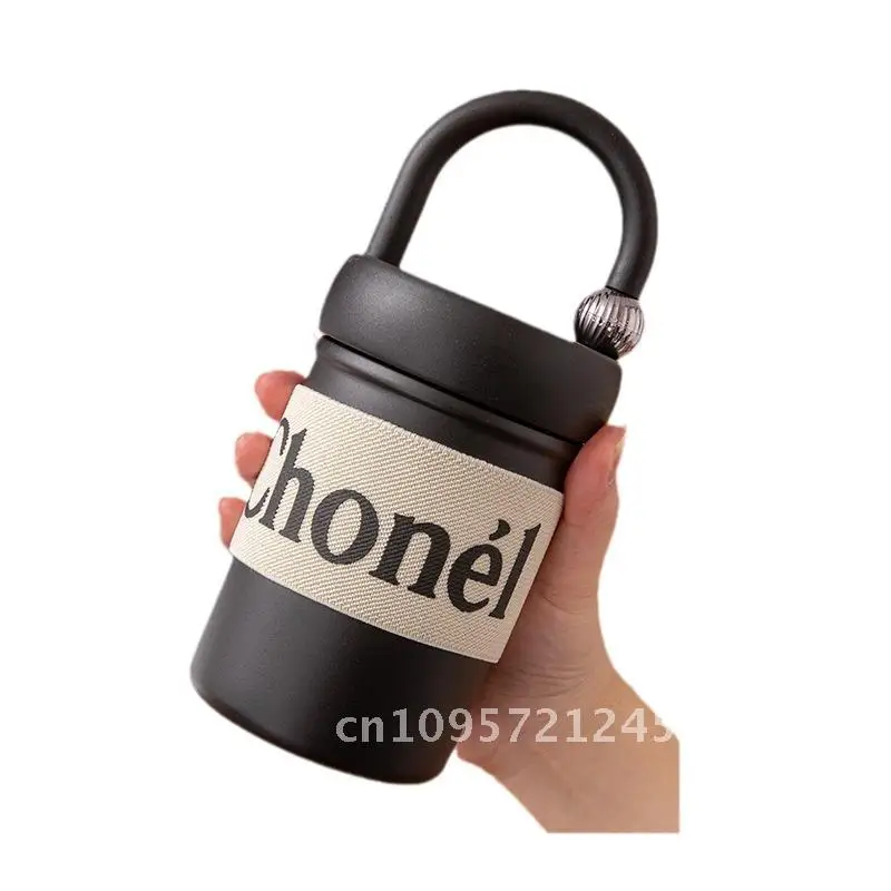 

Xiaoxiangfeng thermos cup 316 food grade coffee cup portable creative simple portable cup high color value casual cup
