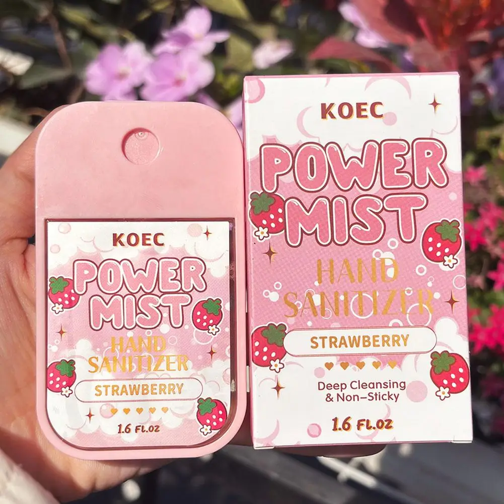 Strawberry Scented Hand Sanitizer Highly Hydrating deeply nourishes moisture-locking barrier Reliable Cleaning Hands Sanitizer