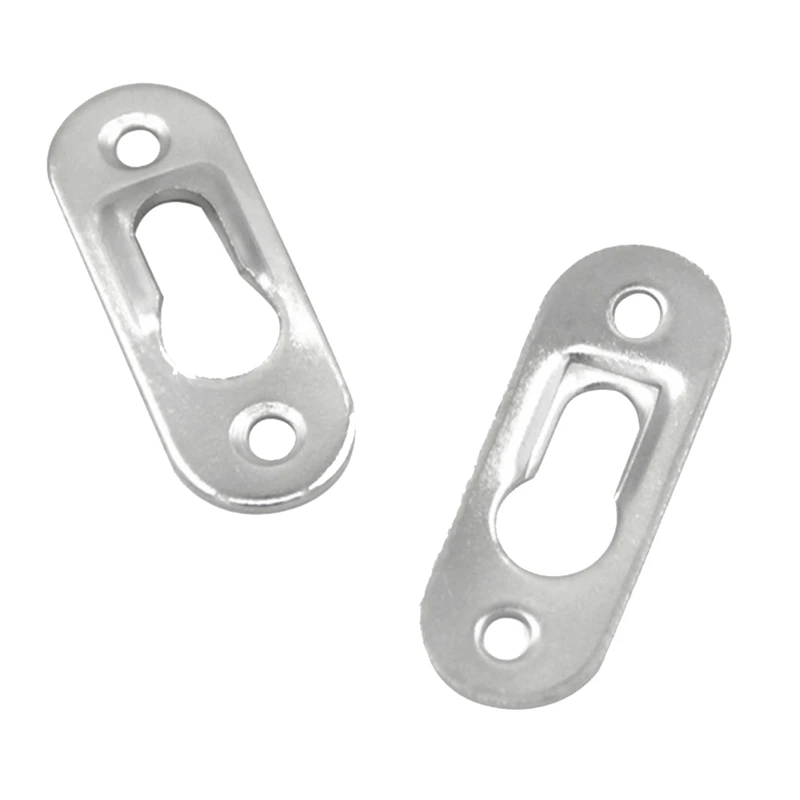 50ชิ้นไม้แขวนรูปภาพ42มม. X 16มม. ตัวยึดรูกุญแจโลหะสำหรับกรอบรูปภาพตกแต่งชุดชิ้นส่วนตู้