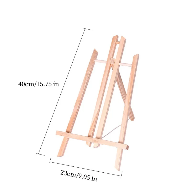 Adjustable Folding Easel Wooden Easel Display Easel For Tabletop Display Artist Supplies Home Display