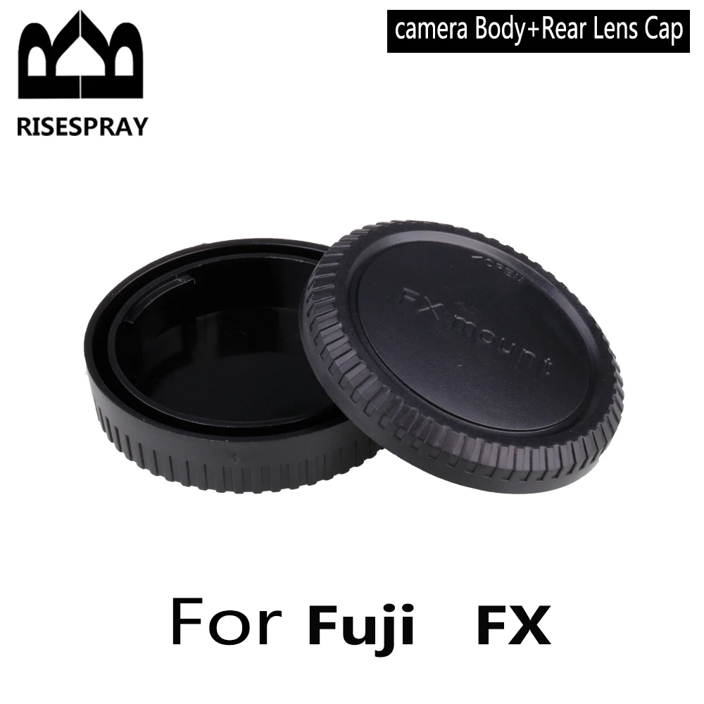 

Rear Lens Body Cap Camera Cover Anti-dust Protection Plastic Black for Fuji Fujifilm FX X Mount