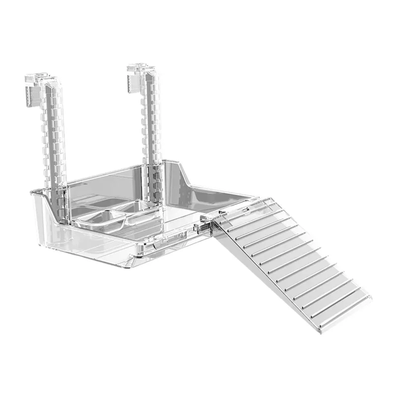 YWDZ-New Turtle Tank Platform Aquatic Reptile Basking Platform Turtles Turtle Tank Dock Transparent Tortoise Resting Terrace