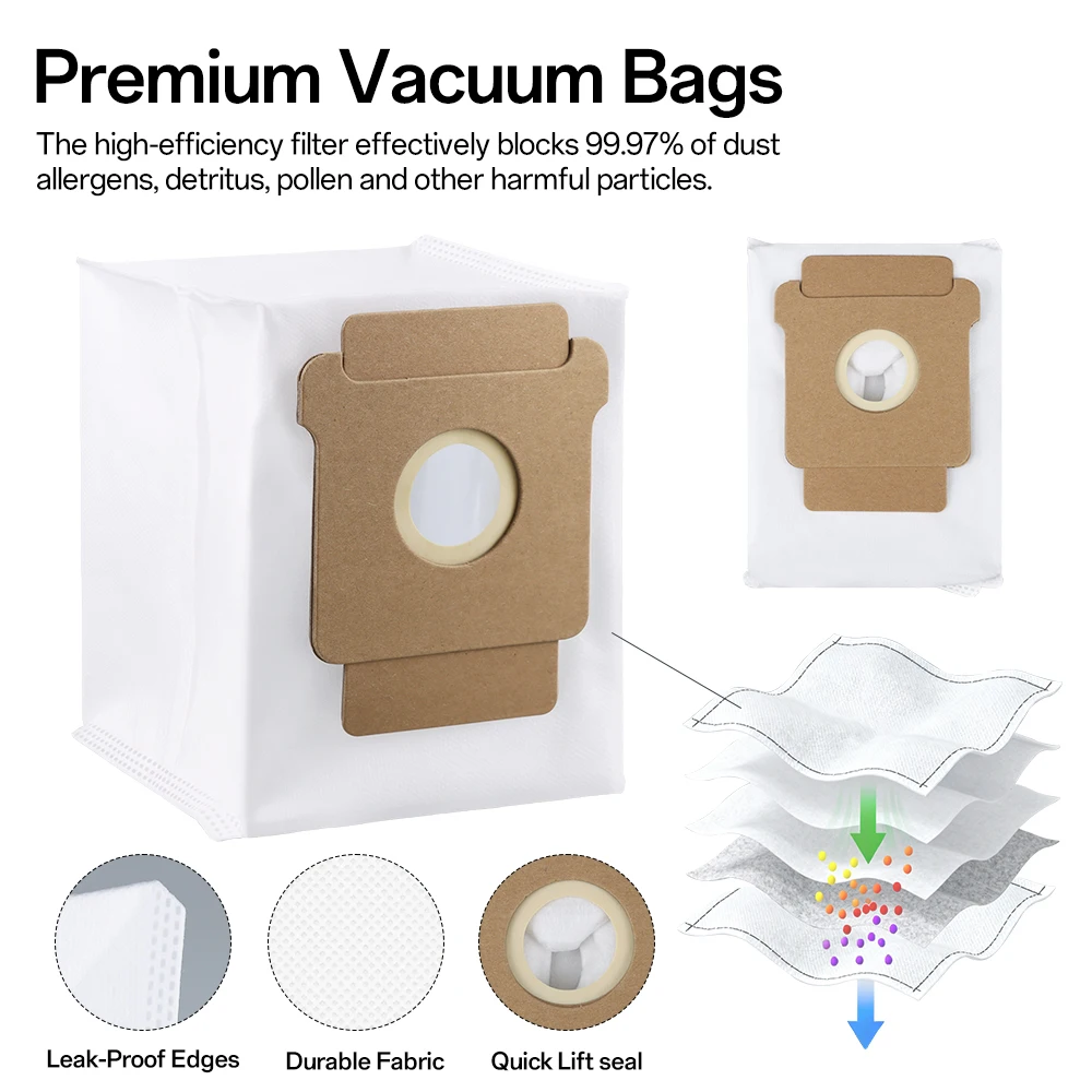 Compatible For IRobot Roomba Plus 405 / 505 Combo Main Roller Side Brush HEPA Filter Mop Cloth Dust Bag Robot Vacuum Accessories image 3