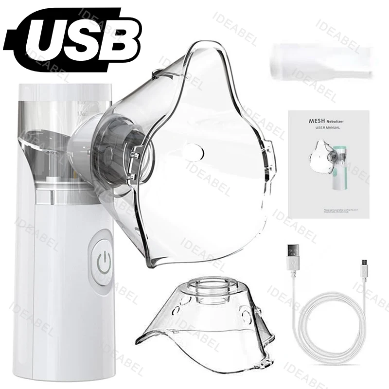 Humidificador inhalador herramientas nebulizador asma médico Handhe nebulizador portátil inhalador adultos niños Mini vapor Nasal silencioso