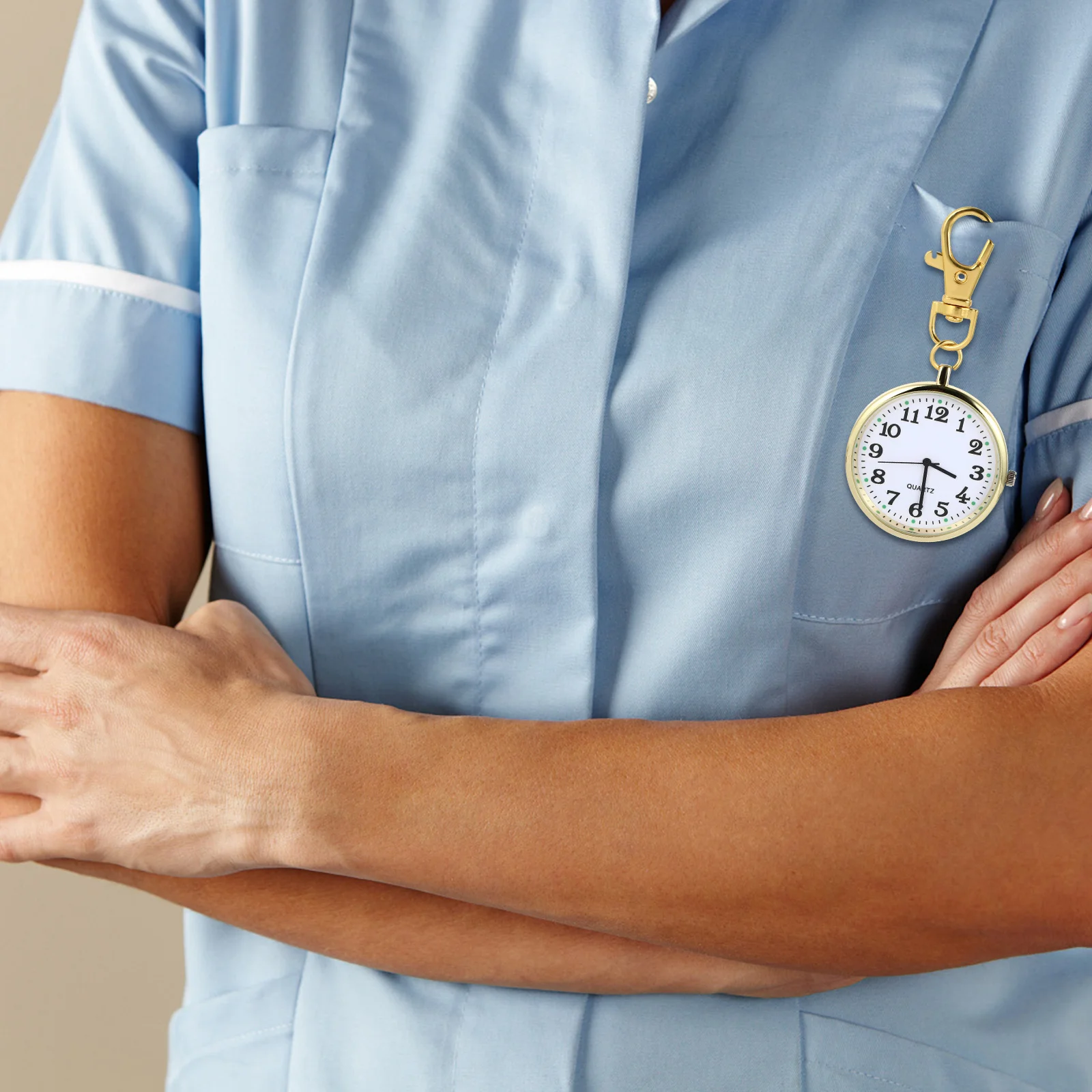 Desain Gantungan Kunci Jam Tangan Bercahaya Halus Ringan Nyaman Dipakai untuk Jam Tangan Gesper Kunci Lansia Paruh Baya