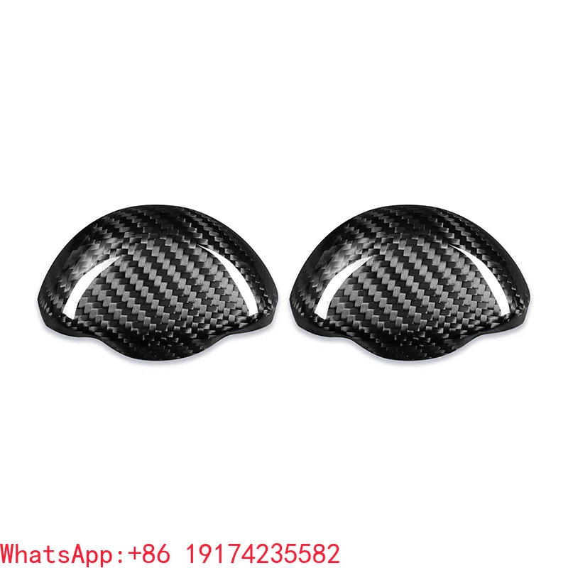 

Shasha Carbon Fiber Seat Belt Shell Interior Accessories Decoration Protection for Fiat Abarth 500 Abarth 595 695 2008-2024