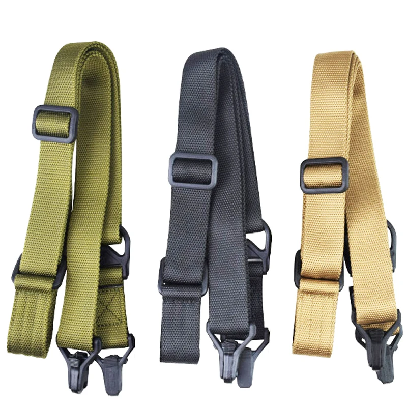 New Sling Multi-Mission Strap Rope Adjustable Ar Ak Rifle Universal 2 Points Sling Tactical Nylon Rope Hunting Accessories - Detail Angle #05