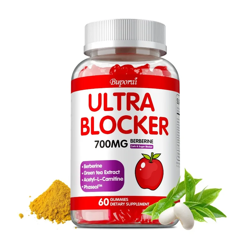 

Ultra Blocker Berberine - Weight Management, Metabolism, Hormonal Balance, Support Insulin Sensitivity and Healthy Cholesterol