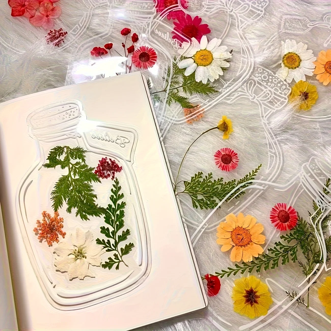 Закладки для книг с сухоцветам – обзор и цена Dried Flower Bookmark