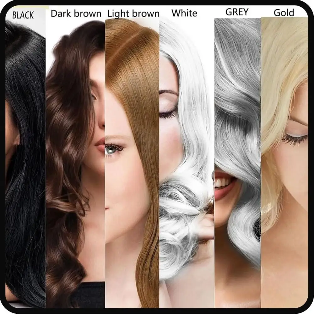 for Root Touchup Supersize Color Fibers with Refill Set with Hair Thickening Fibers Hair Fiber Powder