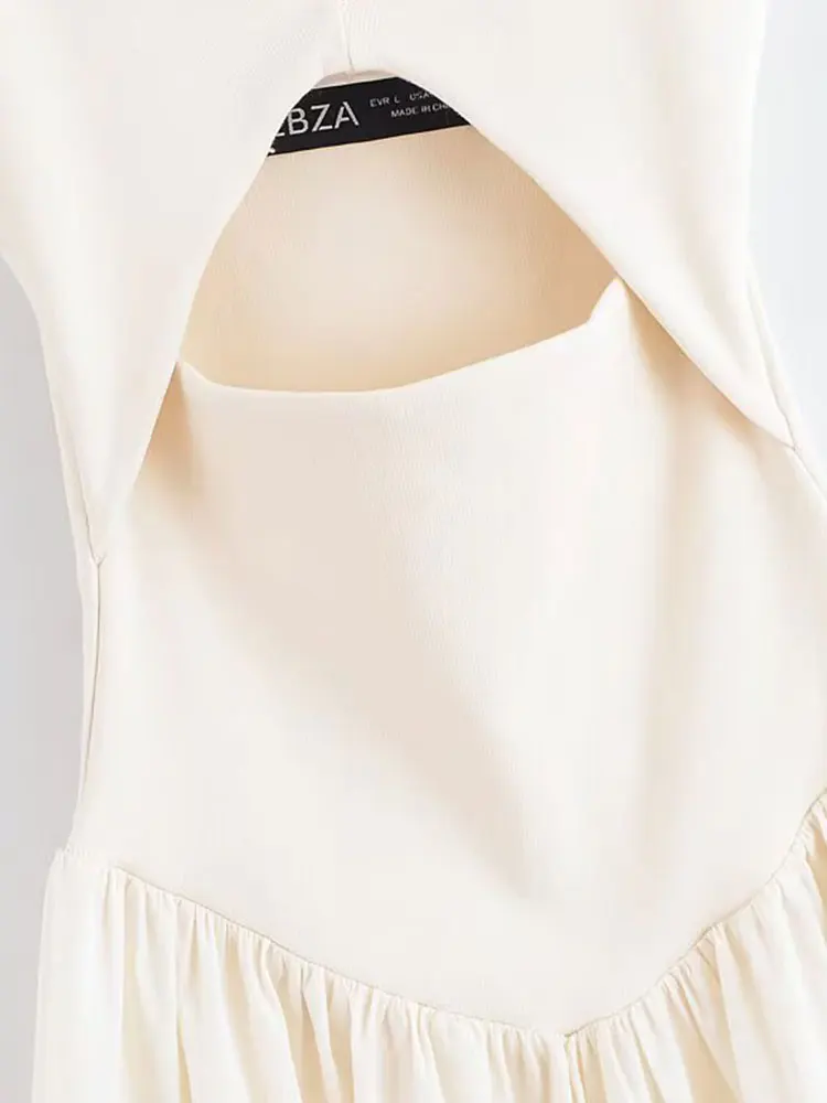 2025 여름 섹시 시크 여성 캐미 드레스 솔리드 슬리브리스 슬링 미디 드레스 신상 패션 드레스