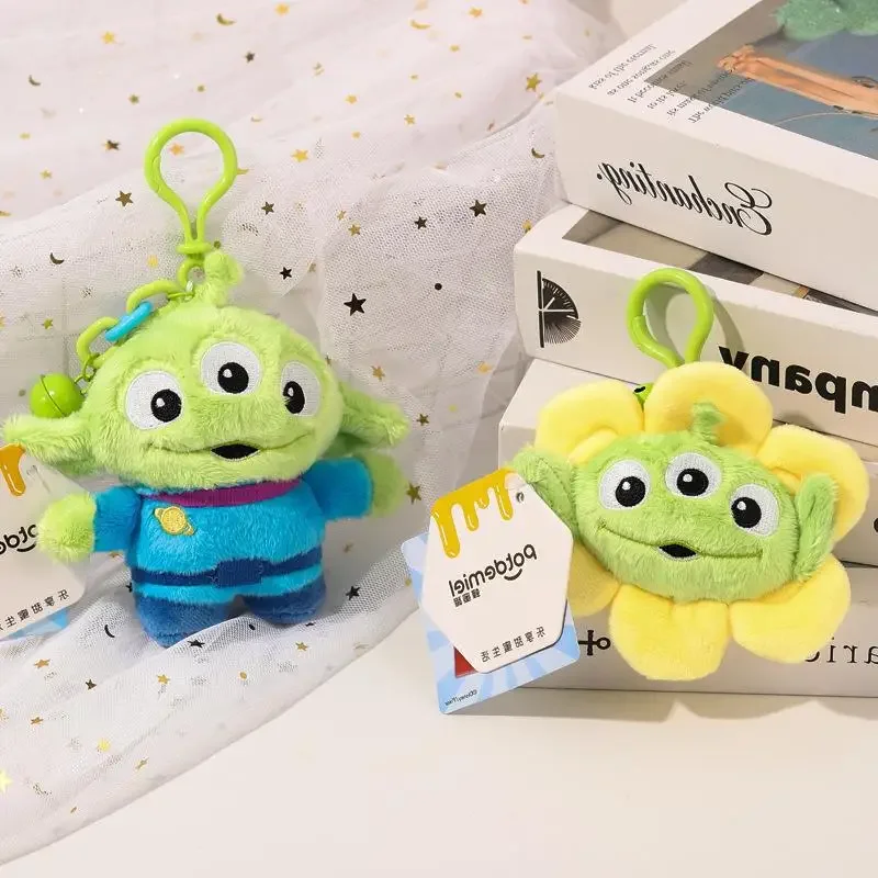 Disney Toy Story Series Three-Eyed Flower Fairy Three-Eyed Plush Pendant Cute Big-Eyed Boy Bag Key