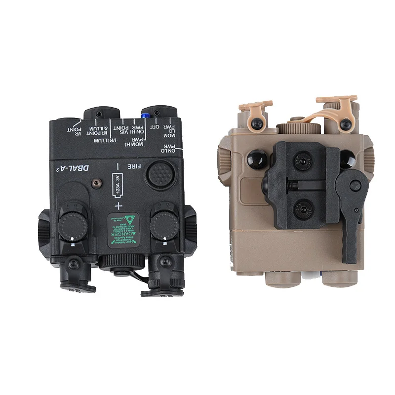 Speelgoedpistool Tactische DBAL A2 Dummy Laser Box Geen Functie Batterij Case Fit 20mm Picatinny Rail Airsoft Wapen Laser model
